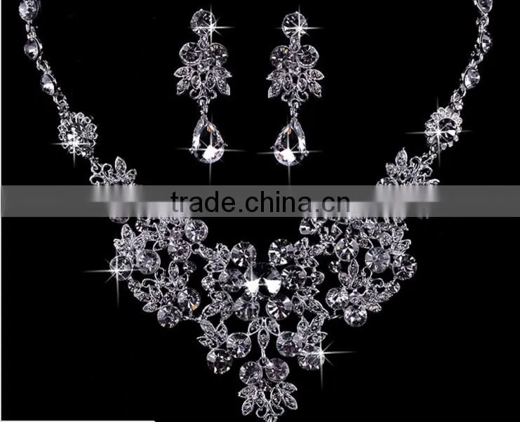 2016 fashion big chunky jewelry set trendy noble party women jewelry sets
