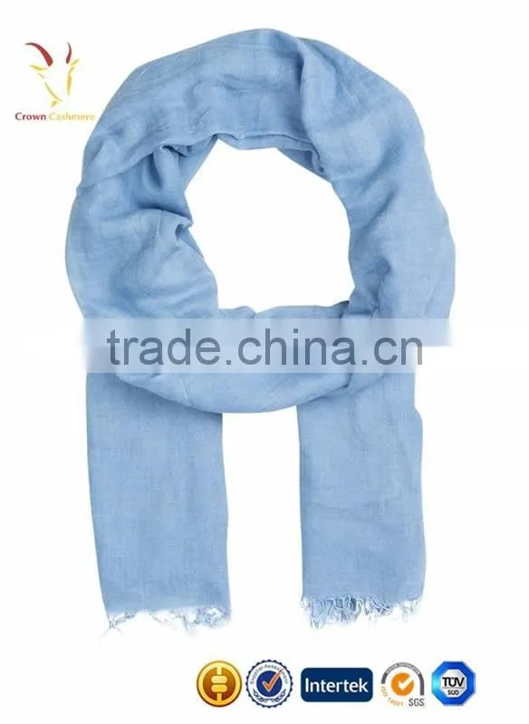 Woven Lightweight Silk Stoll Scarf Skinny