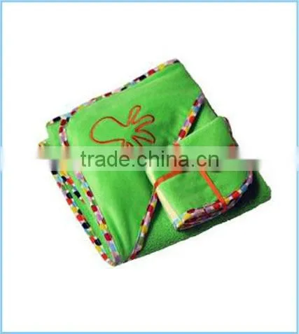 Wholesale supplier organic cotton towel hooded baby bath towel