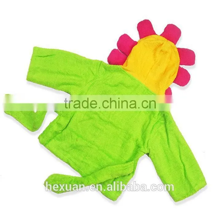 20designs you can choose Bathrobe Cartoon Baby Towel Character