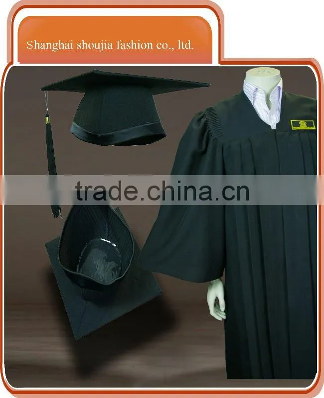 high quality graduation gown 10-00014
