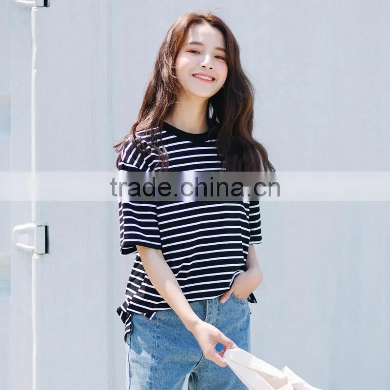 women hot-sales fashion design t shirt of cotton