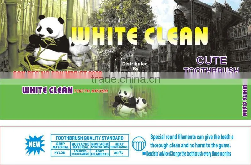 africa white clean cute kids toothbrush