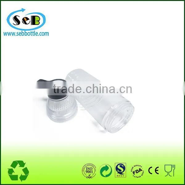 Clear Easy carry Plastic water botte with with Filter , tea bottle , drinking bottle