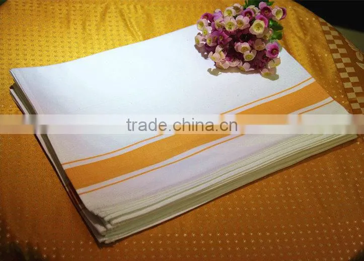 Top Quality China Manufacturer Hotel Resturant Stripe Tea Towel