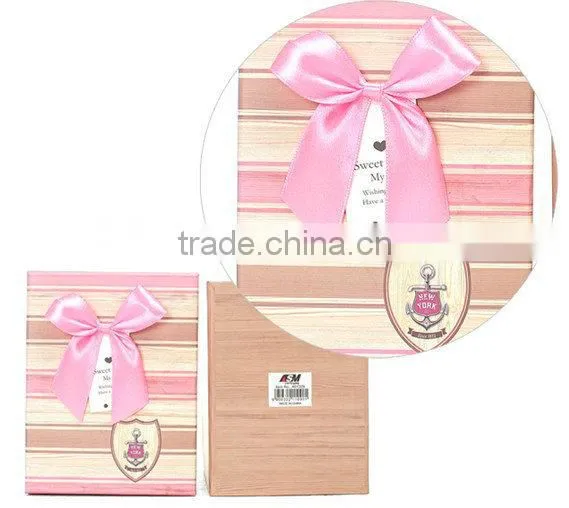 Supplier Alibaba 2014 New Design Handmade Recycle Cardboard Jewelry Gift Box,Sailing Anchor Paper Gift Box Wholesale
