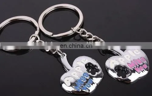 Fashion New Design High Quality Love House Keychain Couple Valentine's Day Gift