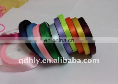 high quality polyster/nylon satin ribbon