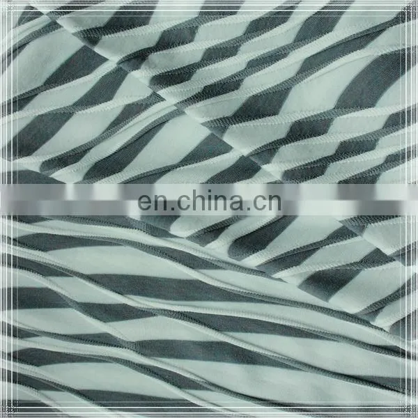 Vogue Jacquard Polyester Dty Spandex Jersey