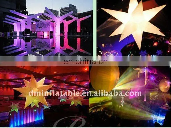 Hot slae christmas inflatable cone with led light