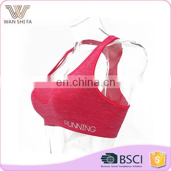 2015 High quality fashionable cheap wholesale athletic breathable sport bra women
