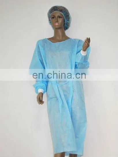 Disposable isolation gown for lady!