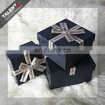 custom high class private design brand jewelry printed paper box