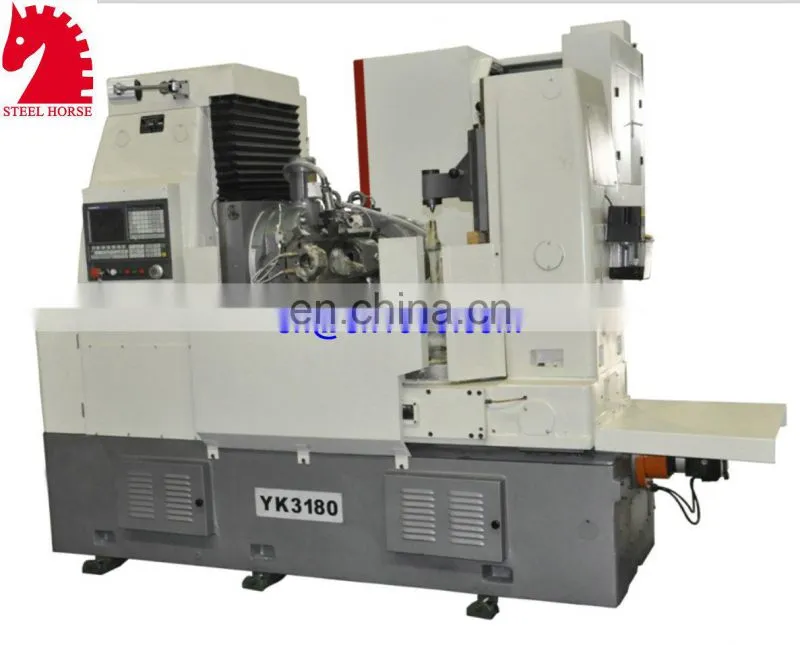 Steel horse High strength Y3180E cnc gear hobbing machine