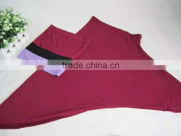A560 fashion TWO PIECES elastic MUSLIM lycra HIJAB