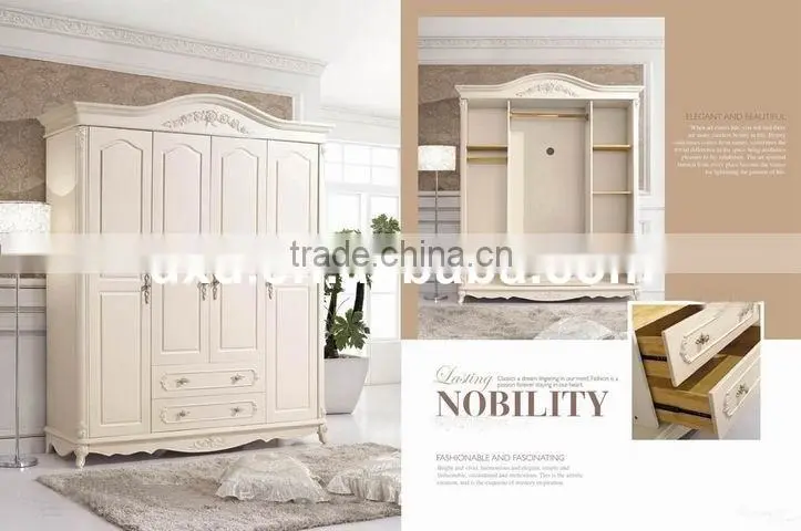 Luxury french bed room furniture sets