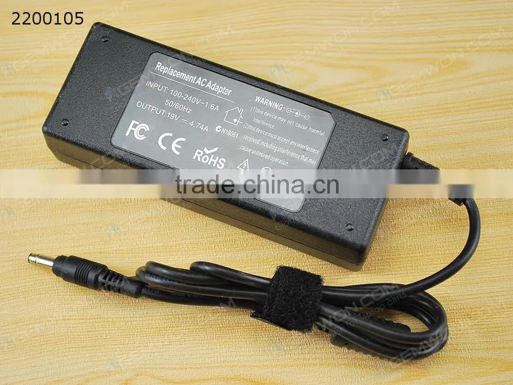 High Copy Laptop AC Power adapter for HP 19V 4.74A 90W