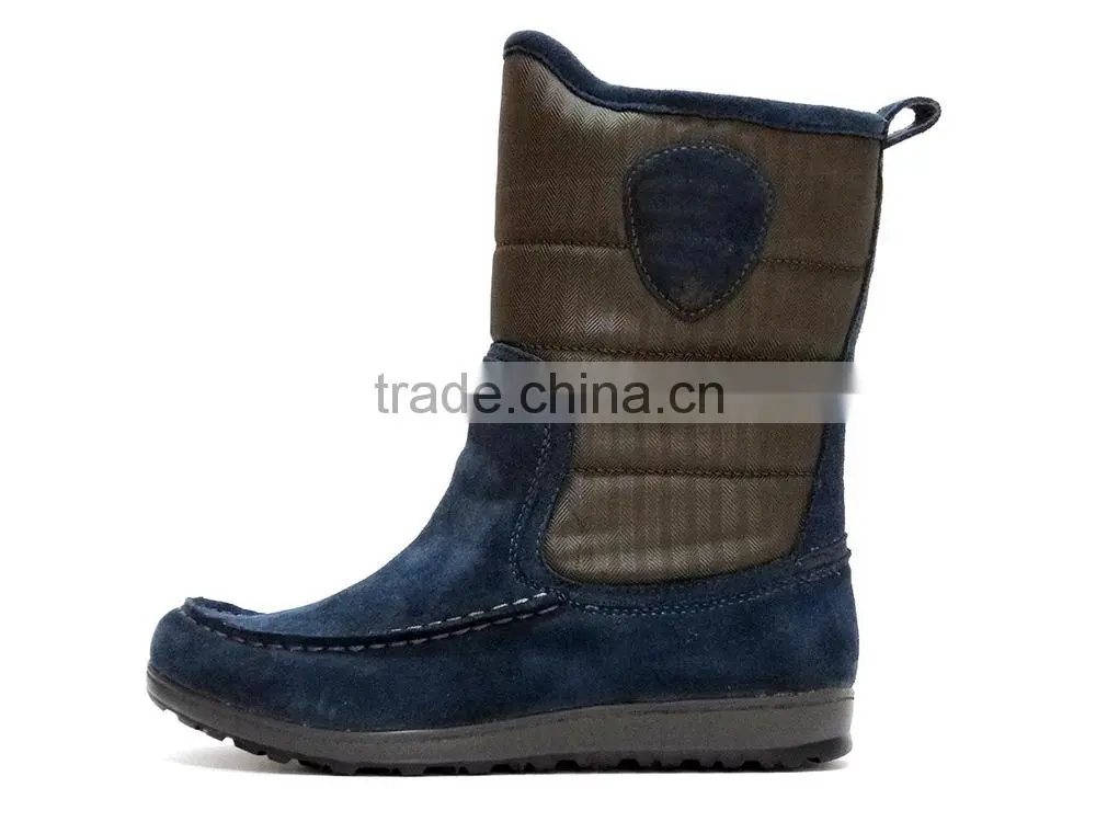 Wiley High Cut Suede Upper Thermal Moccasin Boots