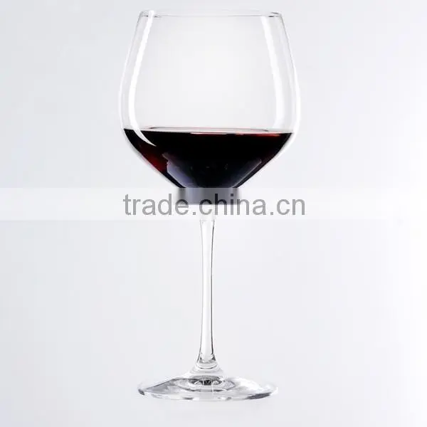 Handmade high quality transparent 750ml glass wine bottles wholesale