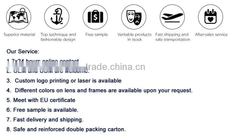 UV400 waterproof HD sport polarised surf sunglasses