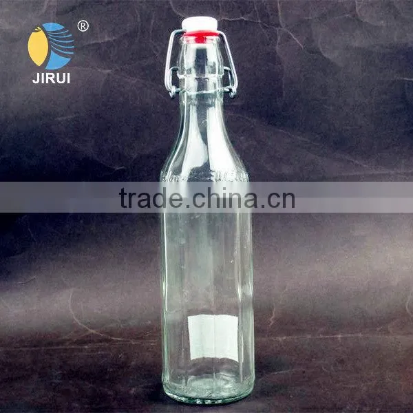 0.5L Juice Glass Bottle with Swing Top Clip Ceramic Lid