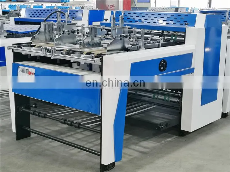 BG1000A Automatic MDF Grey Board cardboard Rigid Box V slot Grooving notching Machine