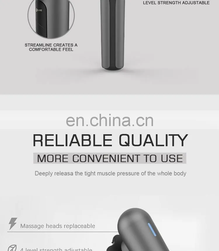 Massage stick whole body muscles shiatsu hand-held electric massager vibration massage hammer L12C