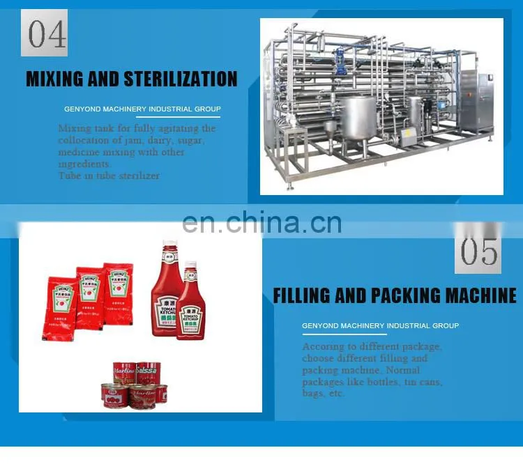 tomato ketchup making machine