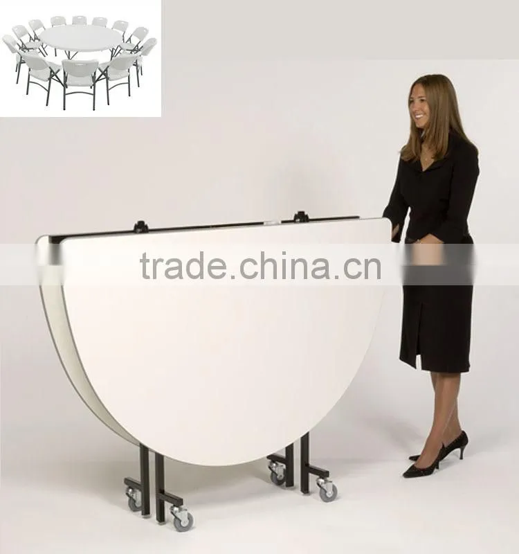 used plastic folding table and chair