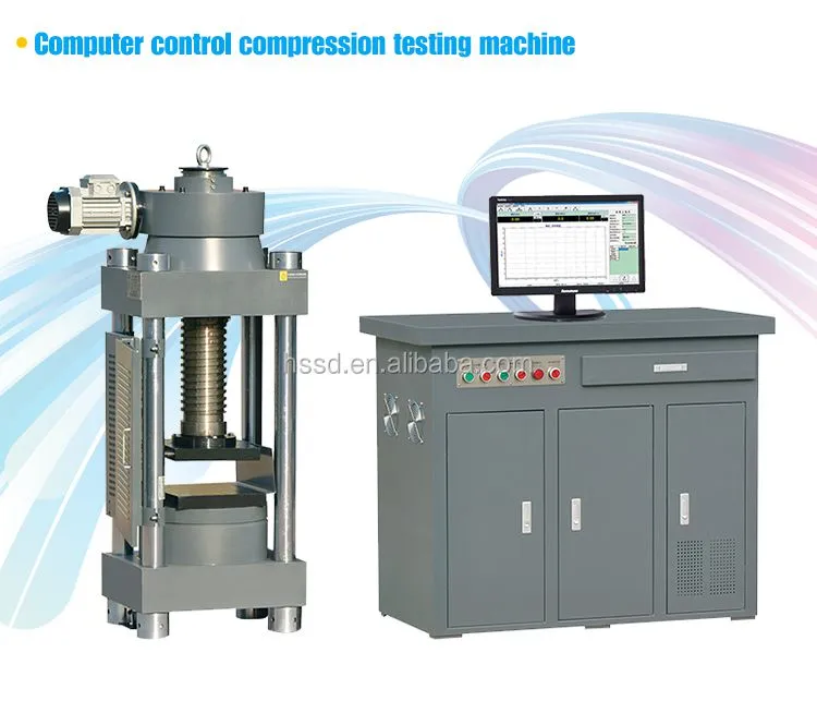 2000KN Full-automatic Concrete Compressive Strength Test Equipment Compression Testing Machine