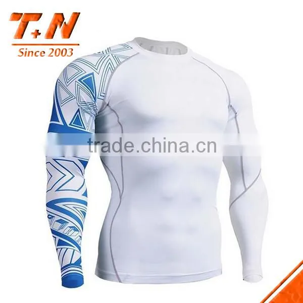 Custom Sublimation Printed Long Sleeve Compression Tights