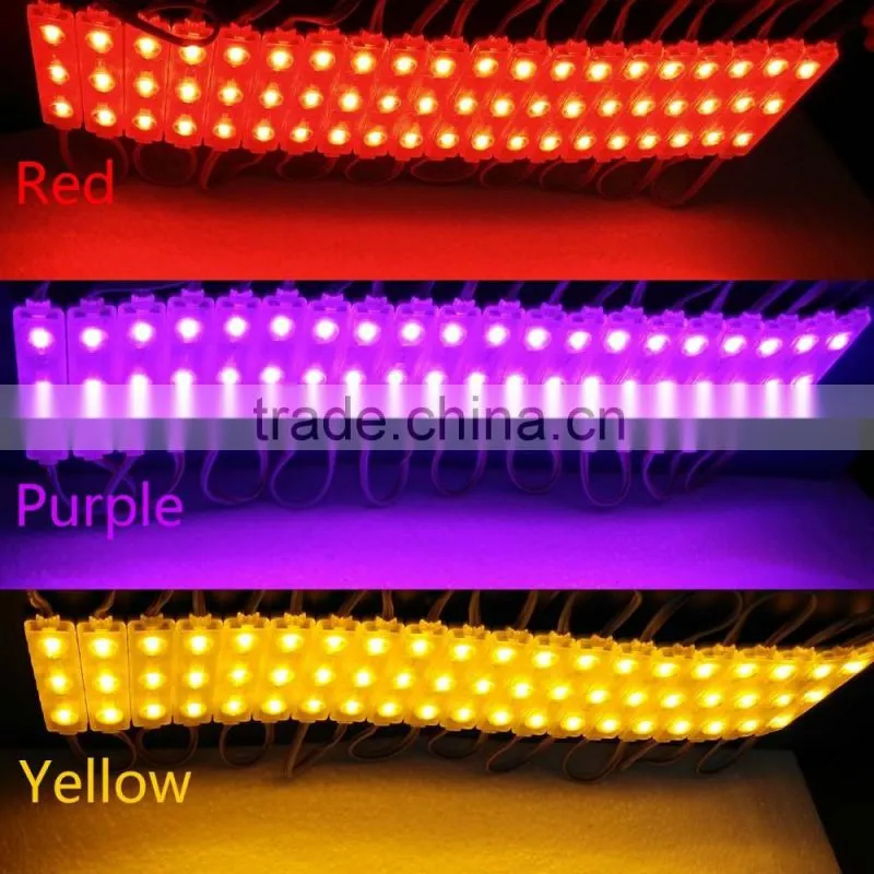 SMD 5050 DC12 V 1.2W injection molding LED module with factory outlet