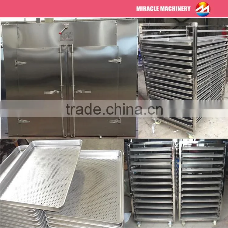 Automatic temperature control fruits dryer/trolley drying box for apple, almonds, date, walnuts