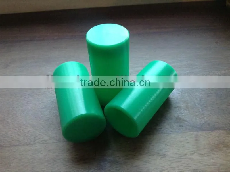 Anti-Weather and Anti-Aging Green UHMW-PE rod