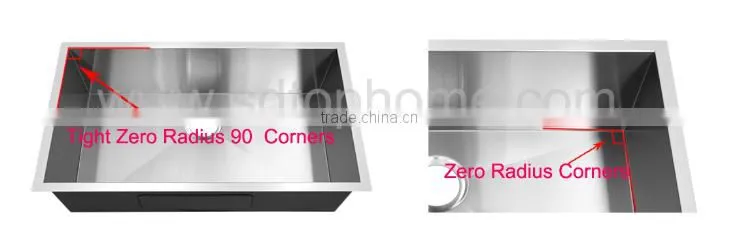 China Manufacturer professional double bowl stainless steel sink