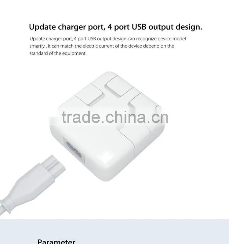 Hot new products for 2016 US/EU/UK plug USB 4 Port Desktop Charger/ Rapid Charging Station wall usb charger for iPhone charger