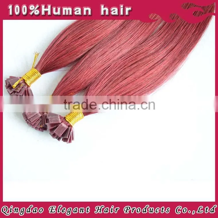 new hair style blonde flat tip hair extensions wholesale