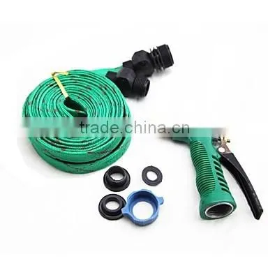 25FT Expanding Garden Car Wash Water Hose Pipe W/Spray Nozzle