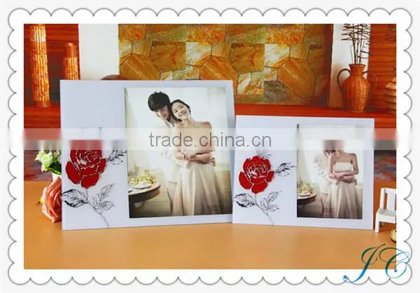 Most Popular wedding Dress Plastic Photo Frame With High Quality