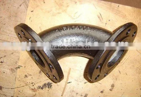 Doubile flanged pipe fitting