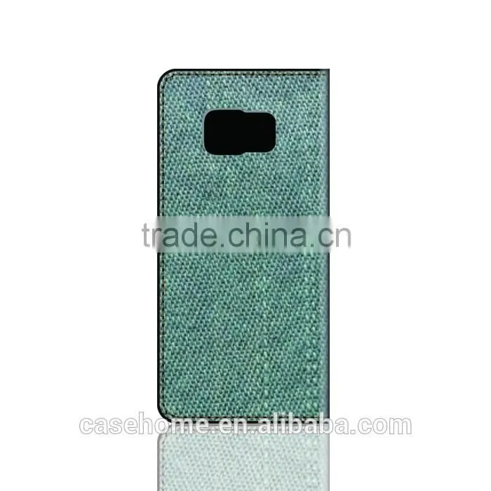 Green Jean Phone Case for Samsung Galaxy J7 with Card Holders