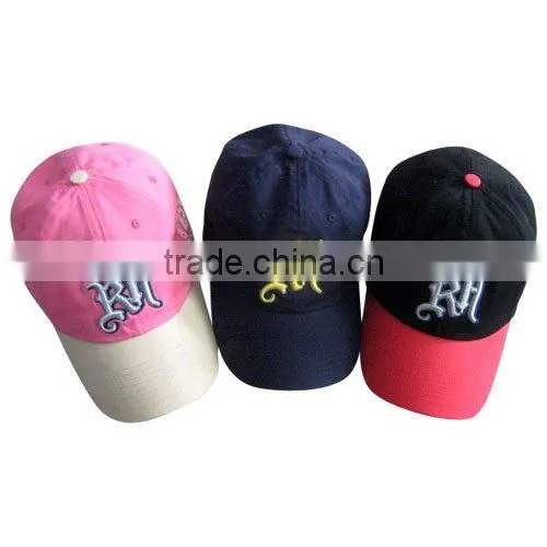 6 panels baseball caps