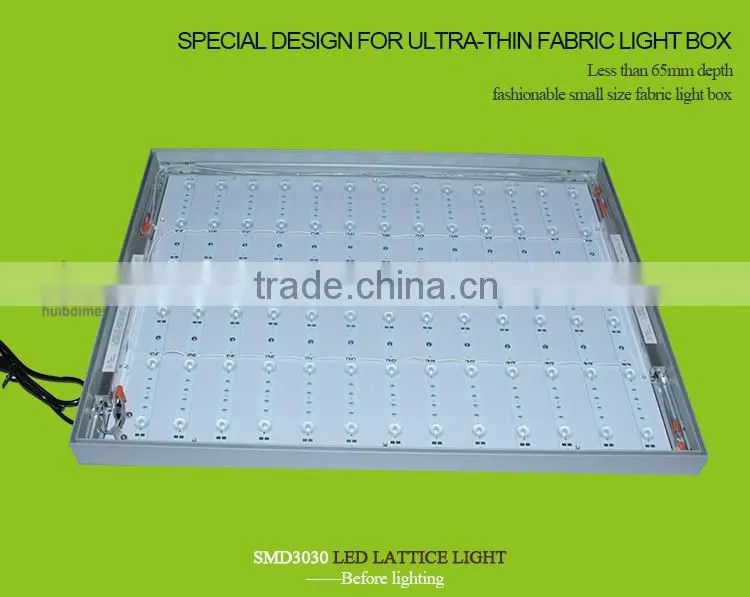 EPISTAR CHIP aluminum rigid led lattice backlight strip