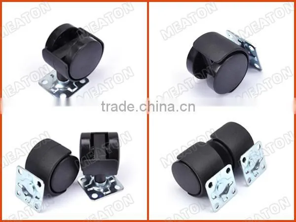 Hot sale!! 18 years factory various size dual wheel caster