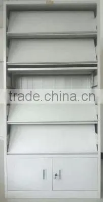 used library folding magazine racks