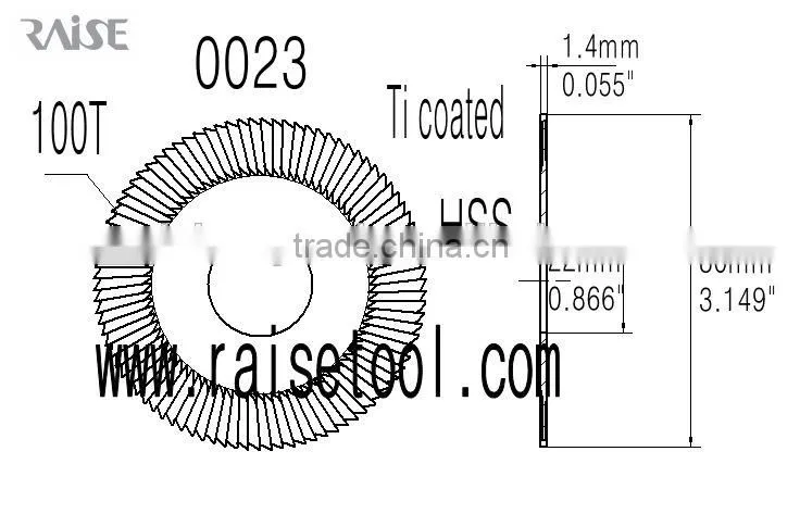 Highly efficient low cost for diamond milling cutter and carbide milling cutter Jimk Nikko original