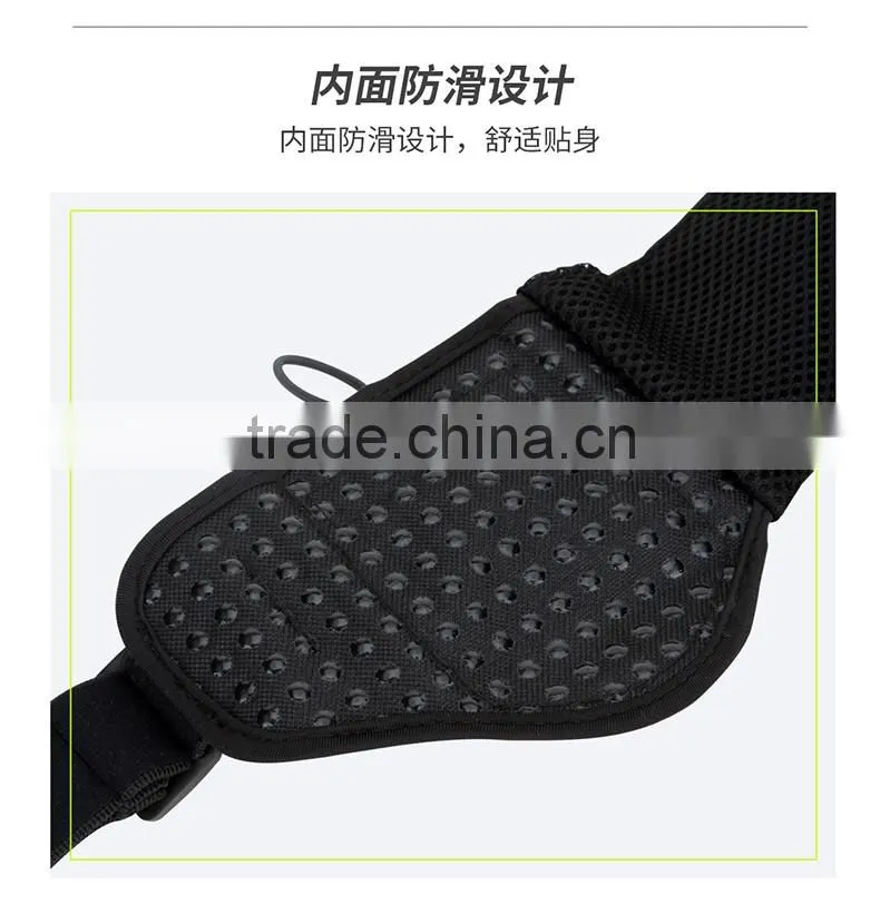 Original Rock Multifunctional Running Belt for Mobile Phone below 5.5 inch with zipper Waterproof Sport Pouch Kettle Bag MT-5648