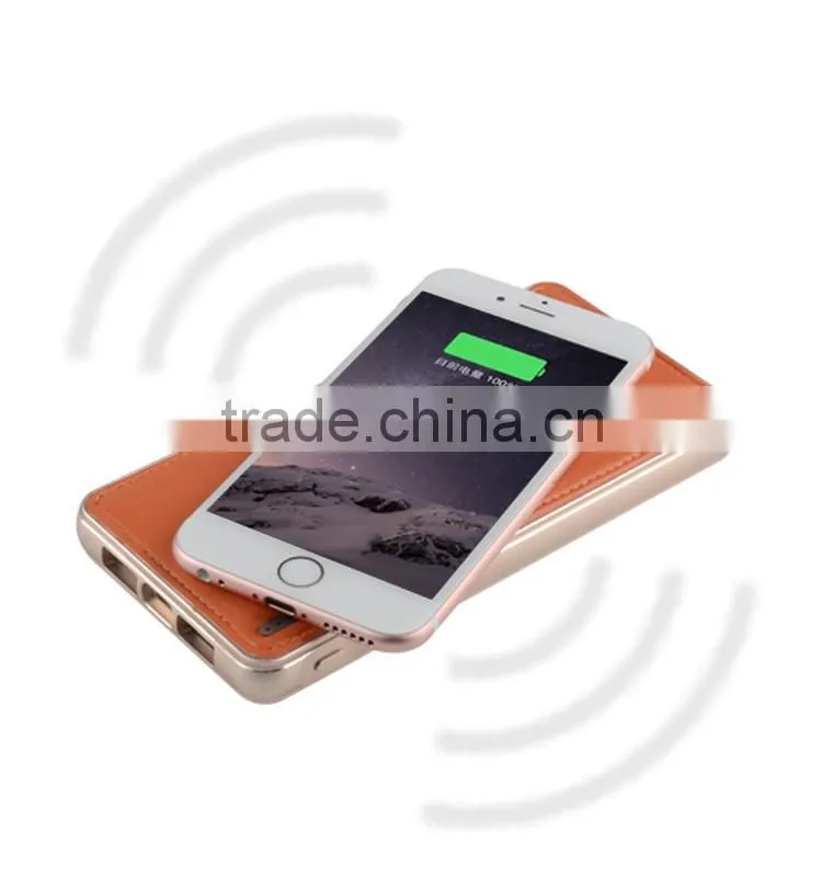 10000mah Wireless Power Bank for Samsung S7/ iPhone 6S Plus