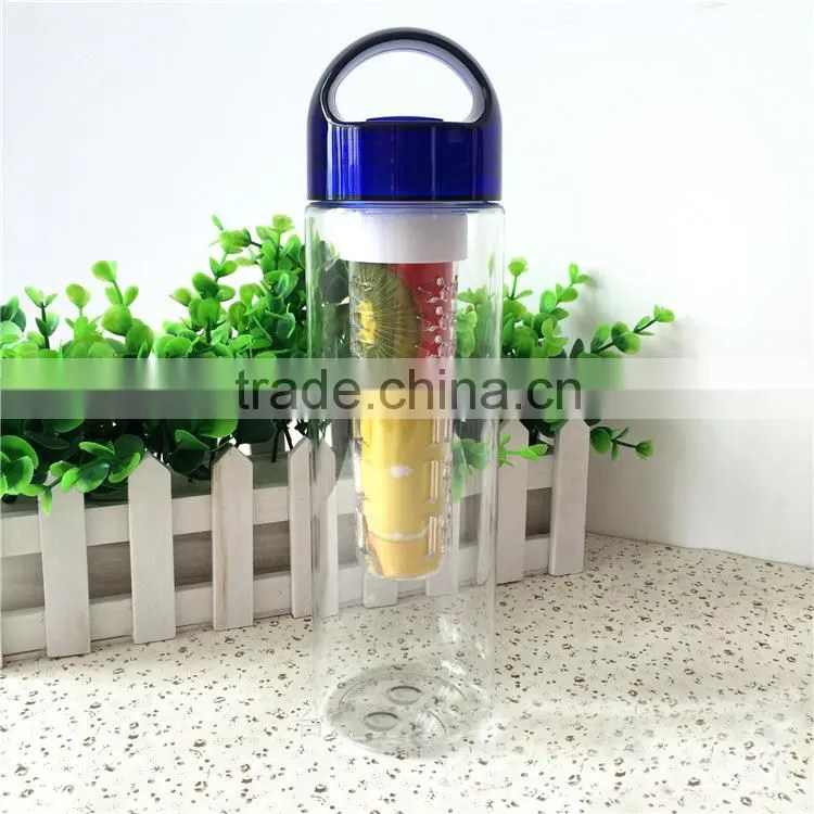 Colorful Tritan GYM drink bottle sport bottle portable bottle tea infuser bottle fruit juice water bottle