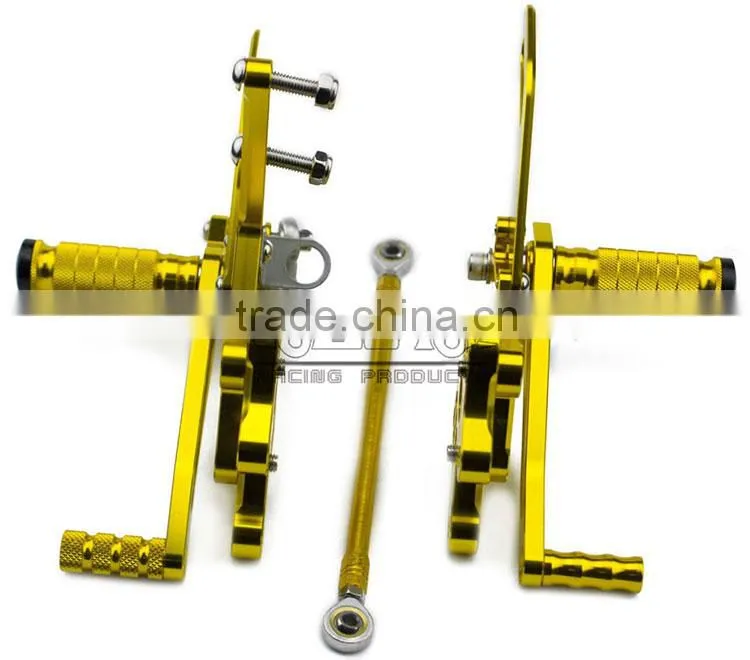 ARS-10R/04 High Performance Motorcycle Rearsets Replacement Parts for Kawasaki ZX-10/ ZX10R 04-05